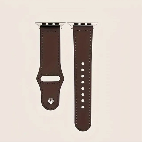 Other - 💙 Apple Watch Series 10/11 38mm Brown Faux Leather Watch Band - fits 40-41-42mm
